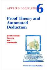 Proof Theory and Automated Deduction