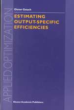 Estimating Output-Specific Efficiencies