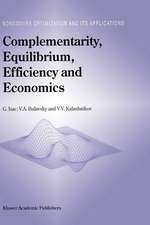 Complementarity, Equilibrium, Efficiency and Economics