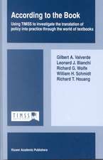 According to the Book: Using TIMSS to investigate the translation of policy into practice through the world of textbooks