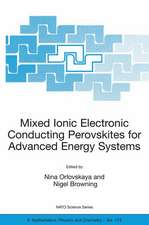 Mixed Ionic Electronic Conducting Perovskites for Advanced Energy Systems