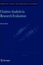 Citation Analysis in Research Evaluation