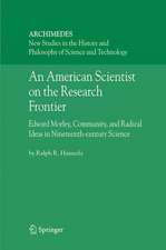 An American Scientist on the Research Frontier