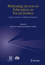 Widening Access to Education as Social Justice: Essays in Honor of Michael Omolewa