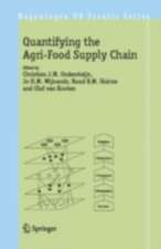 Quantifying the Agri-Food Supply Chain