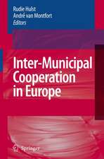 Inter-Municipal Cooperation in Europe