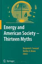 Energy and American Society – Thirteen Myths