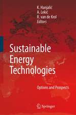 Sustainable Energy Technologies: Options and Prospects