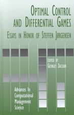 Optimal Control and Differential Games: Essays in Honor of Steffen Jørgensen