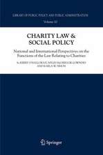 Charity Law & Social Policy: National and International Perspectives on the Functions of the Law Relating to Charities