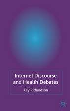 Internet Discourse and Health Debates