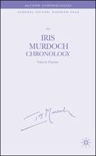 An Iris Murdoch Chronology