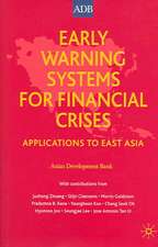 Early Warning Systems for Financial Crises: Applications to East Asia