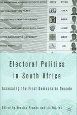 Electoral Politics in South Africa: Assessing the First Democratic Decade