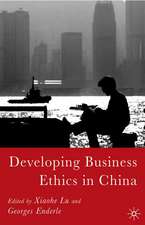 Developing Business Ethics in China