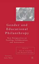 Gender and Educational Philanthropy: New Perspectives on Funding, Collaboration, and Assessment