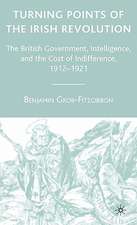 Turning Points of the Irish Revolution: The British Government, Intelligence, and the Cost of Indifference, 1912-1921