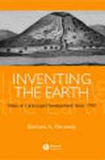 Inventing the Earth – Ideas on Landscape Development since 1740