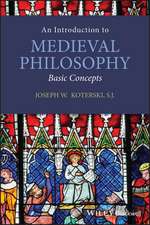 Introduction to Medieval Philosophy – Basic Concepts