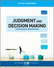 Judgment Decision Making