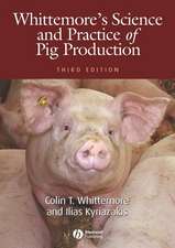 Whittemore′s Science and Practice of Pig Productio n