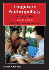 Linguistic Anthropology: A Reader