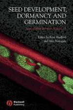 Seed Development Dormancy Germination