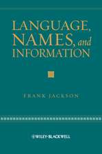 Language, Names, and Information