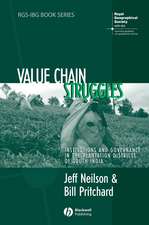 Value Chain Struggles – Institutions and Governance in the Plantation Districts of South India