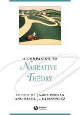 Companion to Narrative Theory