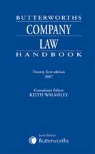 Butterworths Company Law Handbook