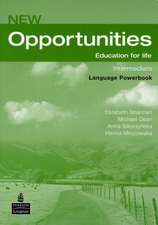 Opportunities Global Intermediate Language Powerbook Pack