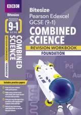 BBC Bitesize Edexcel GCSE Combined Science (Foundation) Revision Workbook - for 2026, 2027 exams