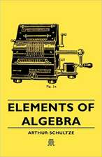 Elements of Algebra