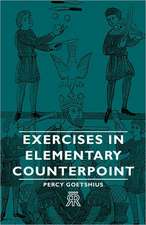 Exercises in Elementary Counterpoint