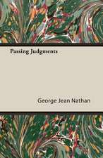 Passing Judgments