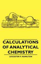 Calculations of Analytical Chemistry