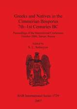 Greeks and Natives in the Cimmerian Bosporus, 7th-1st Centuries BC