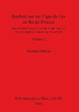 Recherches sur l'âge du Fer en Ile-de-France, Volume II