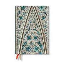 Paperblanks 2024-2025 Weekly Planner Vault of the Milan Cathedral Duomo Di Milano 18-Month MIDI Horizontal Wrap 208 Pg 80 GSM