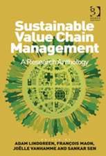 Sustainable Value Chain Management: A Research Anthology