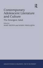 Contemporary Adolescent Literature and Culture: The Emergent Adult