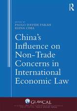 China's Influence on Non-Trade Concerns in International Economic Law