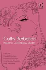 Cathy Berberian: Pioneer of Contemporary Vocality