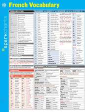 French Vocabulary Sparkcharts