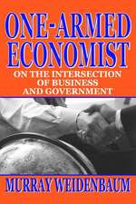 One-armed Economist: On the Intersection of Business and Government