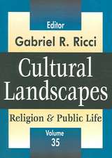 Cultural Landscapes: Religion and Public Life