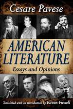 American Literature: Essays and Opinions