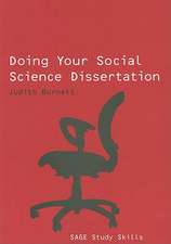 Doing Your Social Science Dissertation