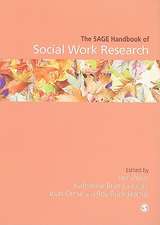 The SAGE Handbook of Social Work Research